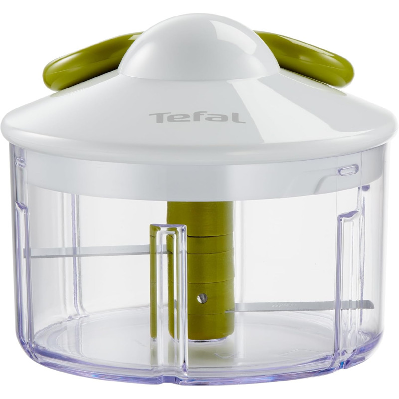 Tefal - Hachoir manuel 5 secondes 500 ml - Système breveté | Système breveté pour hacher rapidement vos aliments en cuisine - La