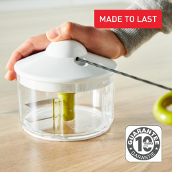 Tefal - Hachoir manuel 5 secondes 500 ml - Système breveté | Système breveté pour hacher rapidement vos aliments en cuisine - La