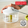 Tefal - Hachoir manuel 5 secondes 500 ml - Système breveté | Système breveté pour hacher rapidement vos aliments en cuisine - La