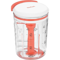 Tefal - Crêpes Express Batteur manuel 900 ml - Gaufres et pancakes | Batteur manuel breveté pour crêpes - Gaufres et pancakes - 