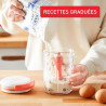 Tefal - Crêpes Express Batteur manuel 900 ml - Gaufres et pancakes | Batteur manuel breveté pour crêpes - Gaufres et pancakes - 