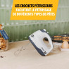 Tristar Batteur, 5 Vitesses Réglables, 200W, Design Ergonomique, Fouets et Crochets Inox, Pièces Compatibles Lave-Vaisselle, San