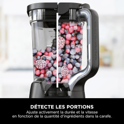 Ninja Detect Power Blender Processor Pro 3-en-1, mixeur 1200W TB401EU | bol à mélanger, lame malaxeur, gobelet individuel, récip