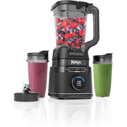 Ninja Detect Power Blender Pro & Single Serve 2-en-1, 1200W TB301EU | mixeur avec récipient 2L, 2 gobelets individuels, mixeur p