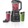 Ninja Detect Power Blender Pro & Single Serve 2-en-1, 1200W TB301EU | mixeur avec récipient 2L, 2 gobelets individuels, mixeur p
