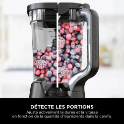 Ninja Detect Power Blender Pro & Single Serve 2-en-1, 1200W TB301EU | mixeur avec récipient 2L, 2 gobelets individuels, mixeur p