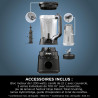 Ninja Detect Power Blender Pro & Single Serve 2-en-1, 1200W TB301EU | mixeur avec récipient 2L, 2 gobelets individuels, mixeur p