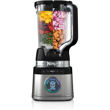 Ninja Detect Power Blender Pro 1200W, récipient 2L, noir TB201EU | (1900ml de capacité maximale de liquide), mixeur puissant pou