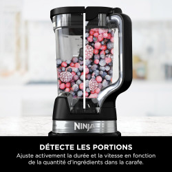Ninja Detect Power Blender Pro 1200W, récipient 2L, noir TB201EU | (1900ml de capacité maximale de liquide), mixeur puissant pou