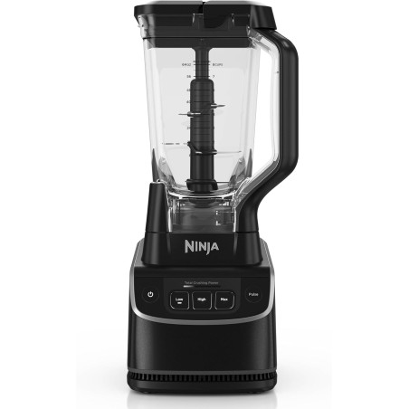 Ninja UltraCrush Mixeur Blender, 3 réglages de vitesse, 1,9L BP201EU | mode manuel Pulse (Impulsion), grande carafe à capacité d