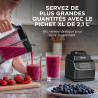 Ninja UltraCrush Mixeur Blender, 3 réglages de vitesse, 1,9L BP201EU | mode manuel Pulse (Impulsion), grande carafe à capacité d