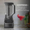 Ninja UltraCrush Mixeur Blender, 3 réglages de vitesse, 1,9L BP201EU | mode manuel Pulse (Impulsion), grande carafe à capacité d