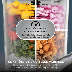 Ninja Detect Power Blender Pro & Single Serve 2-en-1, mixeur 1200W avec récipient 2L, 1 gobelets individuel, mixeur pour smoothi