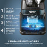 Ninja Detect Power Blender Pro & Single Serve 2-en-1, mixeur 1200W avec récipient 2L, 1 gobelets individuel, mixeur pour smoothi
