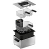 Tristar Friteuse en Acier Inoxydable, Capacité 5 L, 3000 W, Thermostat Réglable, Panier Amovible, Usage Semi Professionnel, FR-9