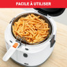 Tefal - Filtra One - Friteuse classique - 2,1L - Blanc | Friteuse électrique avec huile - Système de filtration breveté pour éli