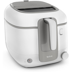 Tefal - Super Uno Access - Friteuse classique - 2,2L - Blanc | Friteuse électrique avec huile pour 6 personnes - Cuve antiadhési