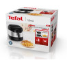 Tefal - Friteuse Uno M Capacité pour - 1 kg - 4 personnes - Inox | Friteuse électrique avec huile pour 4 personnes - Thermostat 
