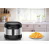 Tefal - Friteuse Uno M Capacité pour - 1 kg - 4 personnes - Inox | Friteuse électrique avec huile pour 4 personnes - Thermostat 