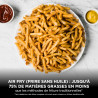 Ninja Foodi FlexDrawer Air Fryer 2 Compartiments, 10,4L, 7 en 1 AF500EUCP | Séparateur Amovible Grande Capacité de 10.4L, Air Fr