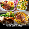 Ninja Foodi FlexDrawer Air Fryer 2 Compartiments, 10,4L, 7 en 1 AF500EUSD | Séparateur Amovible Grande Capacité de 10.4L, Air Fr