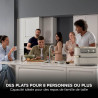 Ninja Foodi FlexDrawer Air Fryer 2 Compartiments, 10,4L, 7 en 1 AF500EUSD | Séparateur Amovible Grande Capacité de 10.4L, Air Fr