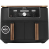 Ninja Foodi MAX Dual Zone Air Fryer, 2 Tiroirs, 9,5L, 6-en-1 AF400EUCP | Sans Huile, Air Fry, Max Crisp, Rôtir, Cuire, Paniers A