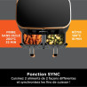 Ninja Foodi MAX Dual Zone Air Fryer, 2 Tiroirs, 9,5L, 6-en-1 AF400EUCP | Sans Huile, Air Fry, Max Crisp, Rôtir, Cuire, Paniers A