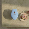 Bestron Mini gaufrier pour gaufres classiques, Petit gaufrier avec revêtement anti-adhésif, pour les anniversaires d'enfants, le
