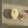 Bestron Mini gaufrier pour gaufres classiques, Petit gaufrier avec revêtement anti-adhésif, pour les anniversaires d'enfants, le