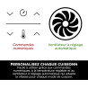 Ninja Air Fryer Dual Zone MAX numérique, Friteuse à air chaud, 6en1 DZ400EU | grande capacité, 9,5 L, Sans huile, Air Fry, Crous