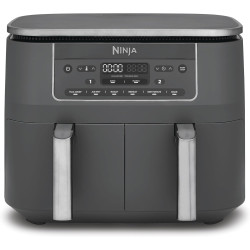 Ninja Air Fryer Dual Zone numérique, Friteuse à air 7,6L DZ300EU | 2 compartiments, 6-en-1, Friteuse sans huile, Croustillant ma