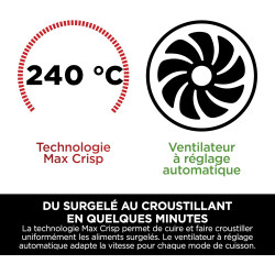 Ninja Air Fryer Dual Zone numérique, Friteuse à air 7,6L DZ300EU | 2 compartiments, 6-en-1, Friteuse sans huile, Croustillant ma