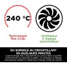 Ninja Air Fryer Dual Zone numérique, Friteuse à air 7,6L DZ300EU | 2 compartiments, 6-en-1, Friteuse sans huile, Croustillant ma