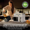 Ninja Air Fryer Dual Zone MAX numérique, Friteuse à air chaud DZ400EUSTGD | 6 en 1, grande capacité, 9,5 L, Sans huile, Air Fry,
