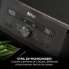 Ninja MAX DualZone Air Fryer XL numérique, deux compartiments, 9,5 L, 6-en-1, Air Fry, Max Crisp, Roast, Bake, Reheat, Dehydrate