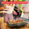 Tefal - EasyGrill - Barbecue Électrique de table - 4 personnes - 2100W | Barbecue électrique de table capable de réaliser des gr