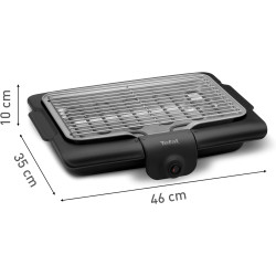 Tefal - EasyGrill - Barbecue Électrique de table - 4 personnes - 2100W | Barbecue électrique de table capable de réaliser des gr
