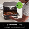 Ninja Foodi FlexDrawer Air Fryer 2 Compartiments, 10,4L, 7 en 1 AF500EU | Séparateur Amovible Grande Capacité de 10.4L, Air Frye