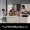 Ninja Foodi FlexDrawer Air Fryer 2 Compartiments, 10,4L, 7 en 1 AF500EU | Séparateur Amovible Grande Capacité de 10.4L, Air Frye