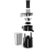 Moulinex Frutelia Plus Centrifugeuse, 950 ml, 350 W, 2 vitesses, Goulot 6 cm, Filtre inox, Compact, Jus maison de fruits et légu