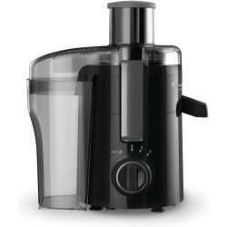 Moulinex Frutelia Plus Centrifugeuse, 950 ml, 350 W, 2 vitesses, Goulot 6 cm, Filtre inox, Compact, Jus maison de fruits et légu
