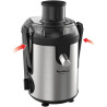 Moulinex Frutelia + Extracteur de jus Moulinex, 400 W, 2 vitesses + Pulse, Centrifugeuse compacte, Collecteur de pulpe 950 ml, S