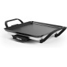 Tristar Table Grill Slim M - Plaque de cuission surface de cuisson de 28 x 28 cm - Thermostat réglable - Revêtement antiadhésif 