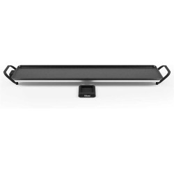 Tristar plaque de cuisson slim XXL - surface extra large de 100 x 22 cm - Thermostat réglable - Revêtement antiadhésif - Bac de 