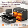 Cosori Air fryer Twinfry 10L Double résistance | Grande capacité, Dual Zone Avec Séparateur Amovible, Cuisson optimale, 40℃-240℃