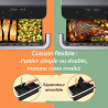 Cosori Air fryer Twinfry 10L Double résistance | Grande capacité, Dual Zone Avec Séparateur Amovible, Cuisson optimale, 40℃-240℃