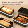 Cosori Air fryer Twinfry 10L Double résistance | Grande capacité, Dual Zone Avec Séparateur Amovible, Cuisson optimale, 40℃-240℃