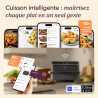 Cosori Air fryer Twinfry 10L Double résistance | Grande capacité, Dual Zone Avec Séparateur Amovible, Cuisson optimale, 40℃-240℃