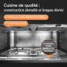 Cosori Air fryer Twinfry 10L Double résistance | Grande capacité, Dual Zone Avec Séparateur Amovible, Cuisson optimale, 40℃-240℃